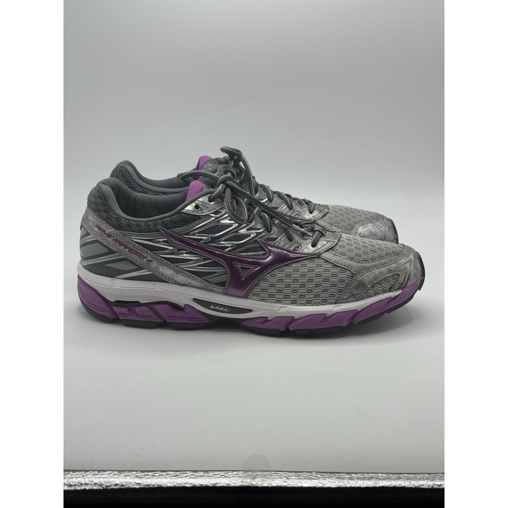 Mizuno WAVE PARADOX 4 Women's Running Shoes Grey/Purple/Pink US Size 10.5